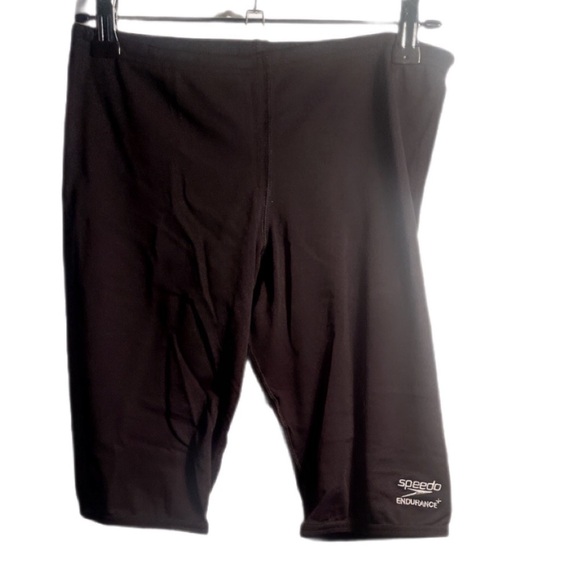 Speedo Black Endurance Jammer Quick Dry Shape Retention Soft Swim Shorts 30/M - Picture 2 of 3